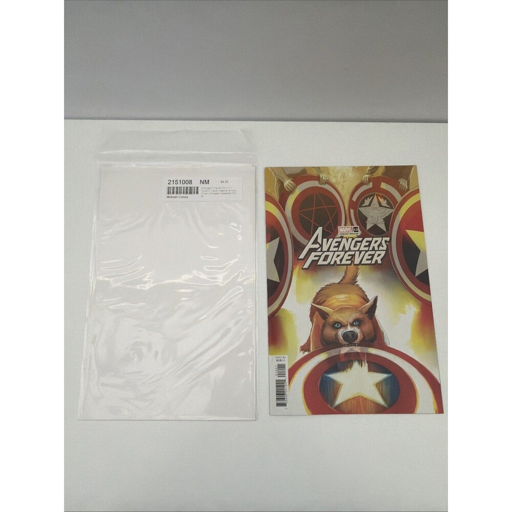 Avengers Forever #12 Hans Variant Marvel 2022 MCU w/ Backing Board And Sleeve